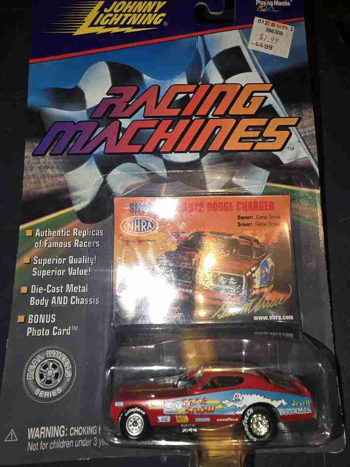 Johnny Lightning Snowman Dodge Charger