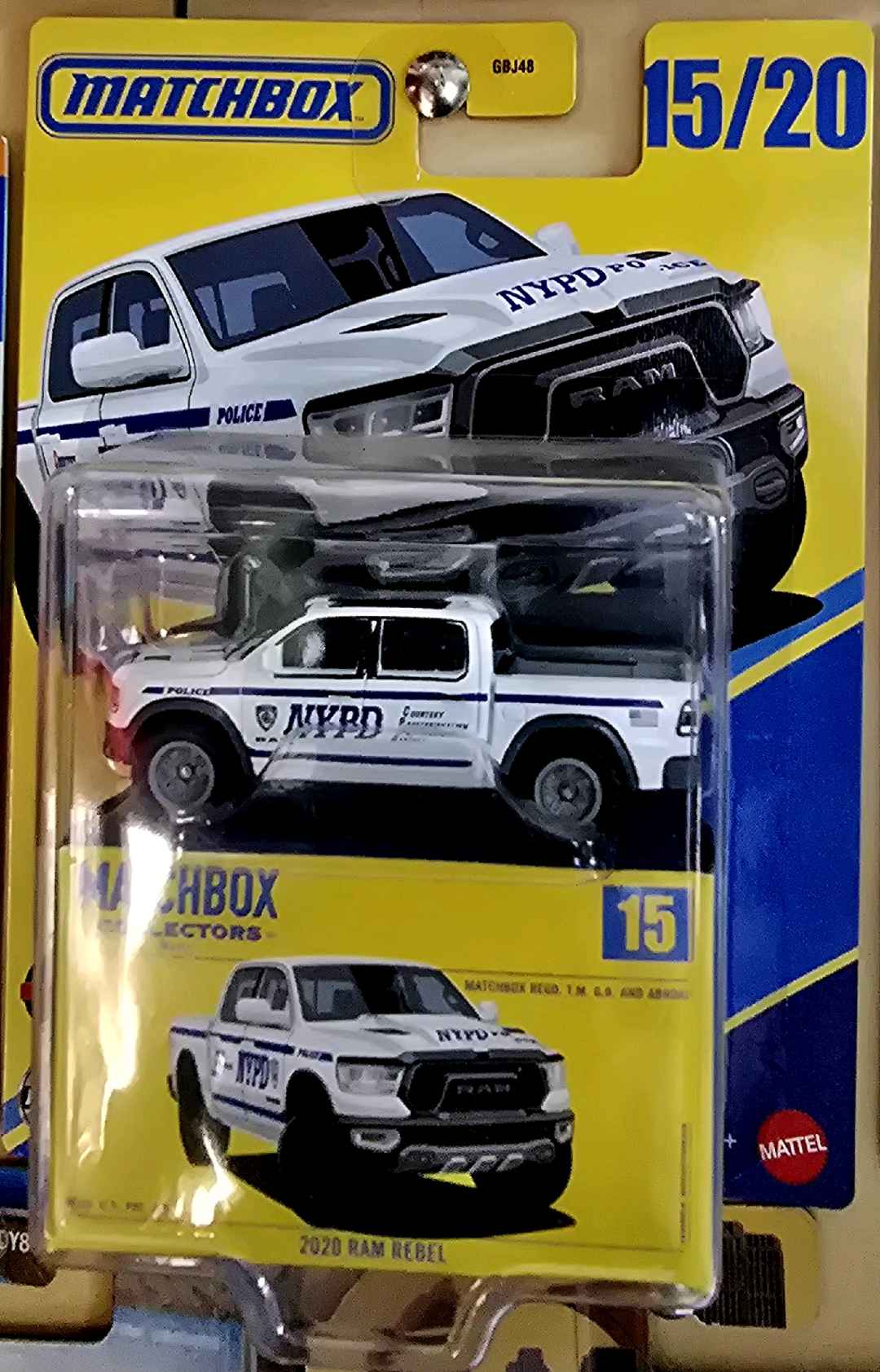 Matchbox Ram Rebel NYPD