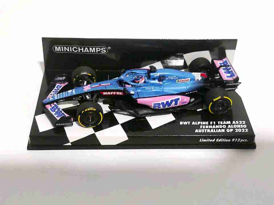 Minichamps Alpine Alonso