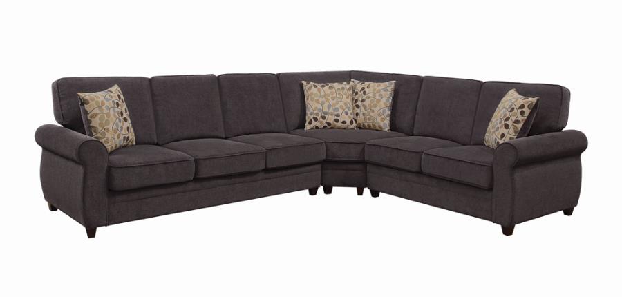 3Pc Sleeper Sectional: item number 1j13kn