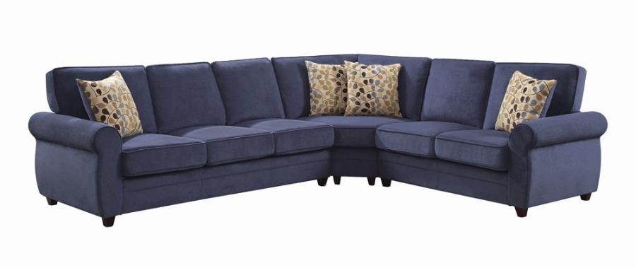 3Pc Sleeper Sectional: item number 1j13or
