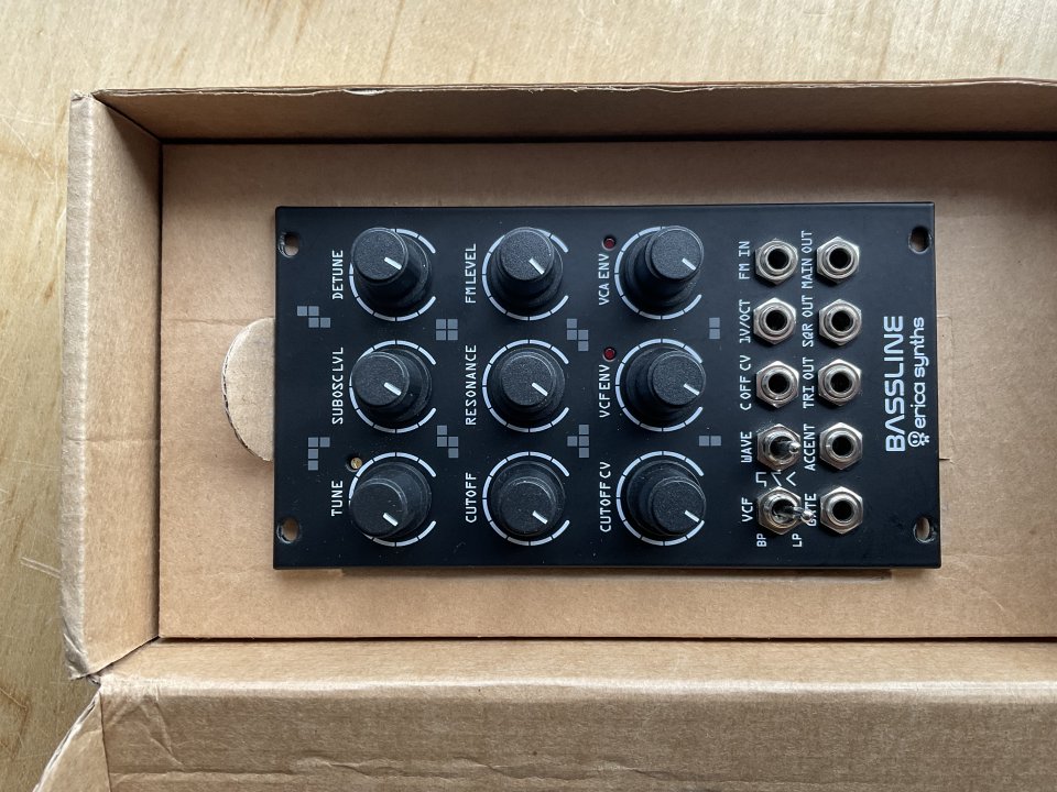 Erica Synths Bassline | ModularGrid Eurorack Marketplace