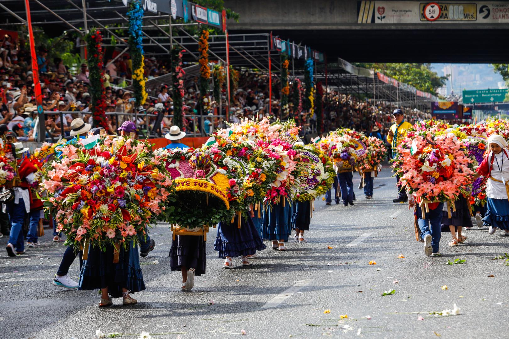 Medellin-Feria de las Flores-Desfile de Silleteros