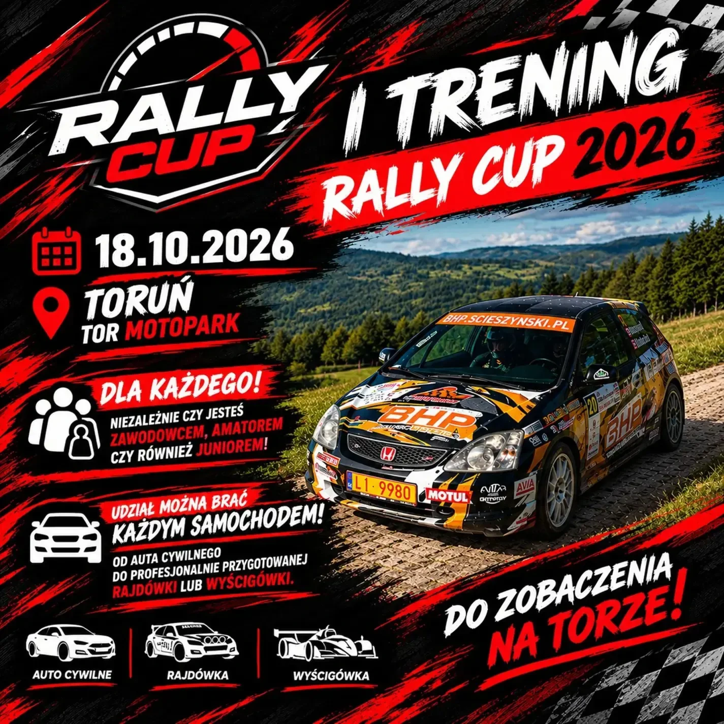 I TRENING RALLY CUP 2026