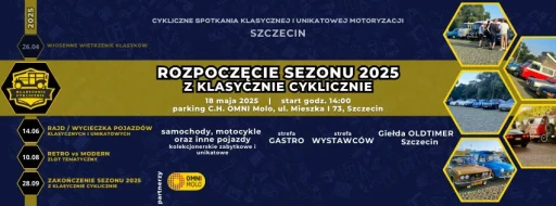 ROZPOCZĘCIE SEZONU 2025 Z KLASYCZNIE CYKLICZNIE W SZCZECINIE