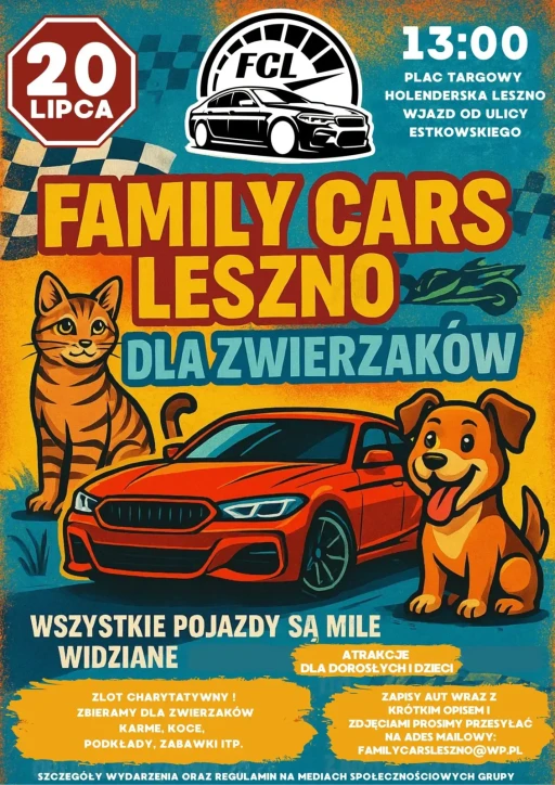 FAMILY CARS LESZNO DLA ZWIERZAKÓW