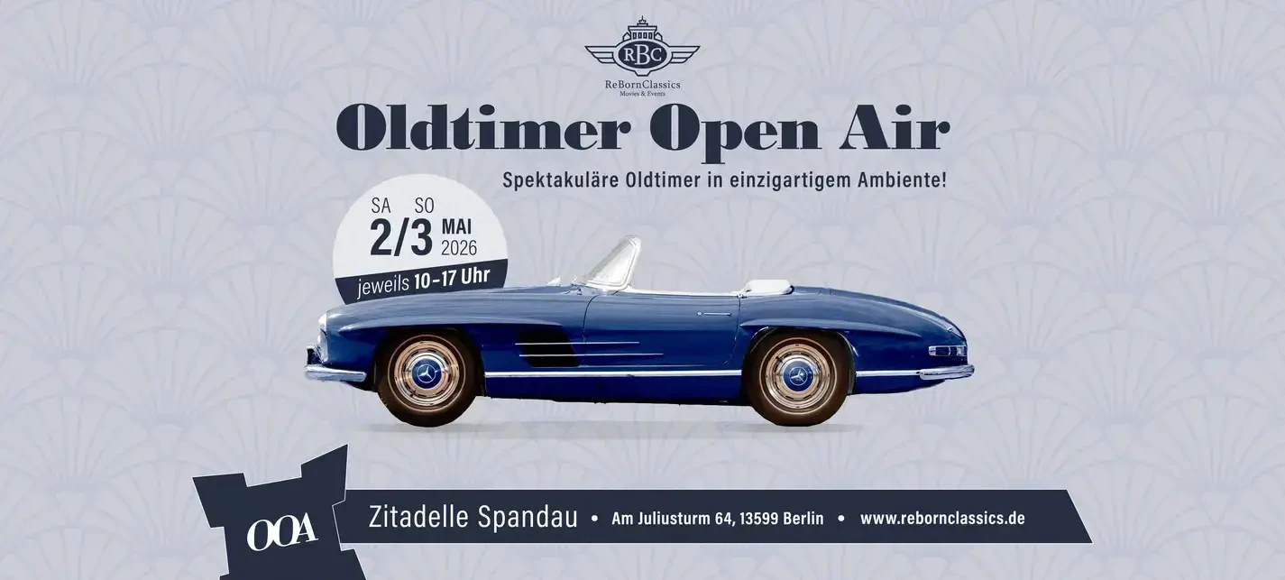 OLDTIMER OPEN AIR - SPEKTAKULÄRE OLDTIMER IN EINZIGARTIGEM AMBIENTE