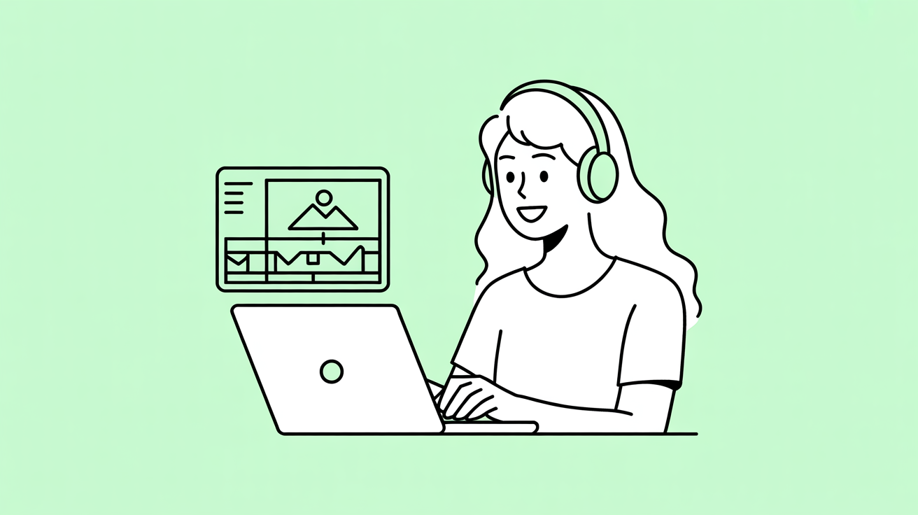 テロップを入れるための動画ファイルを用意する