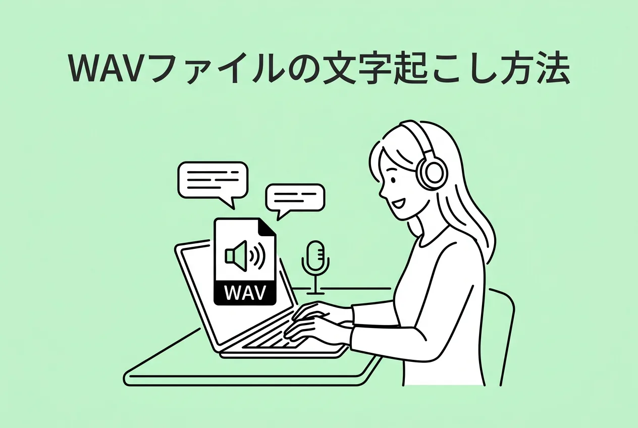 WAVファイルを無料で文字起こしするには？音声テキスト化おすすめサービス5選