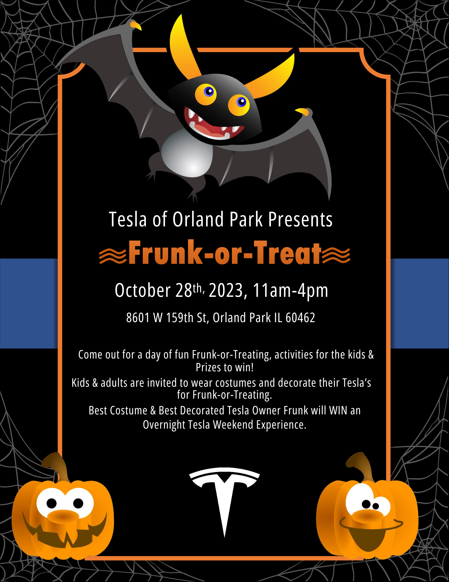 Tesla Frunk Or Treat Orland Park 10.28.23