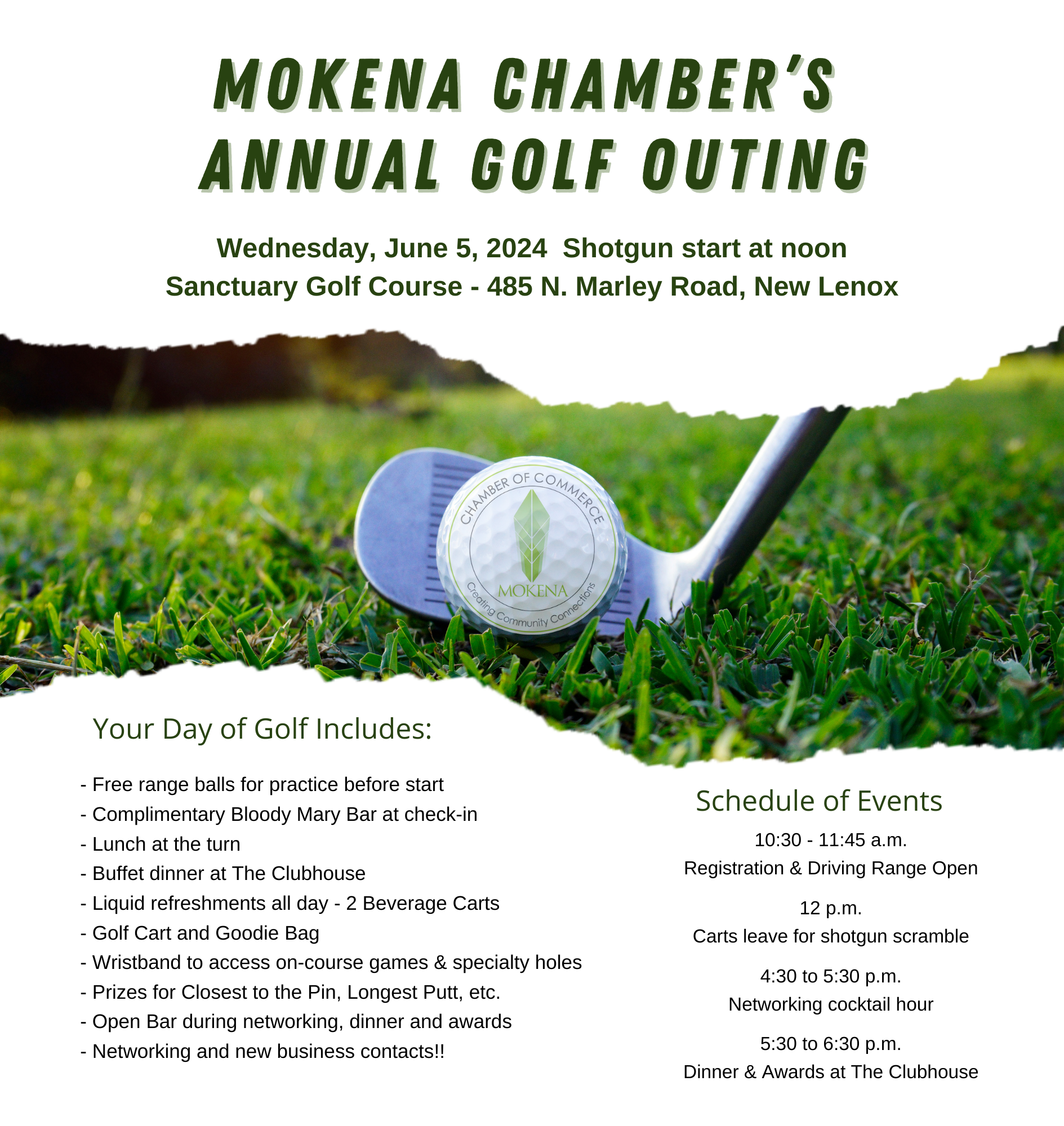 Golf Outing 2024 Flyer