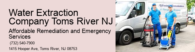 Water Extraction Company Toms River NJ