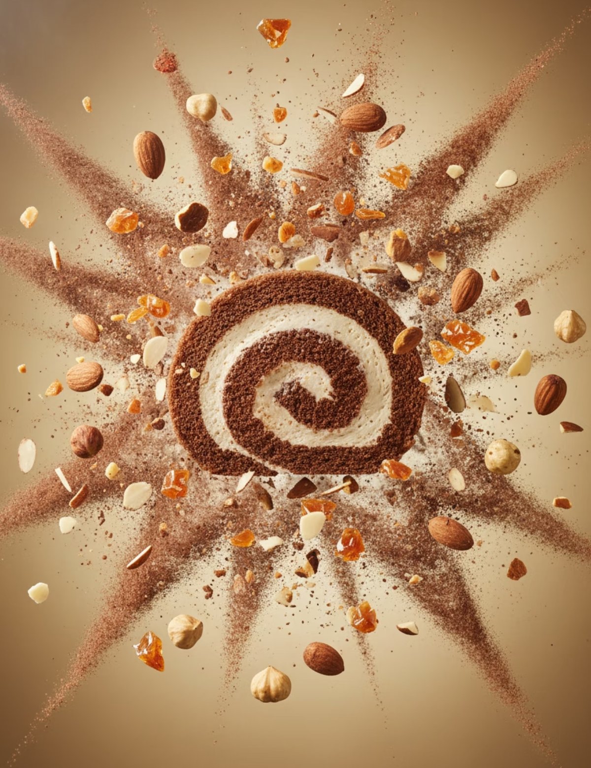 Intentional food styling with complementary props and colors