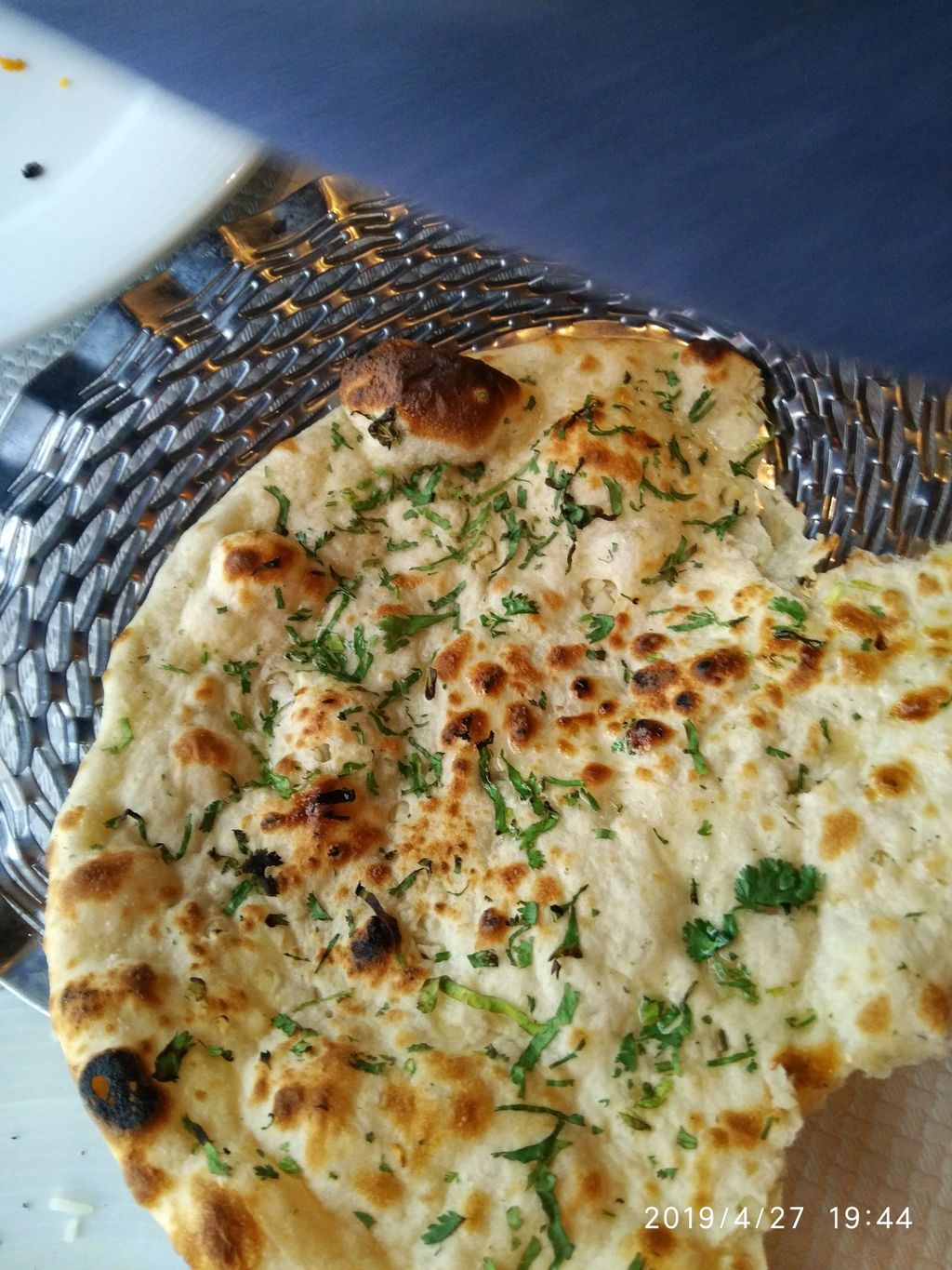 Bharati Marseille - Dish Food Cuisine Naan Flatbread