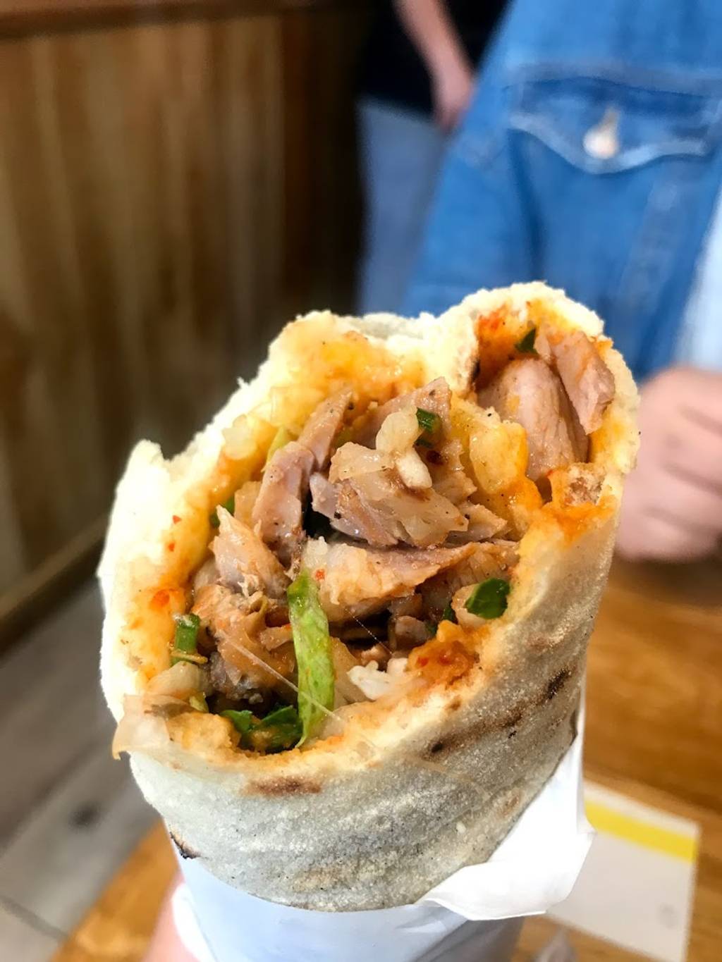 Ozlem Paris - Dish Food Cuisine Kati roll Mission burrito