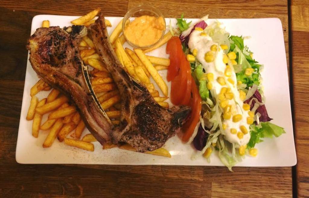 La Corne d'Or Burger Besançon - Dish Food Cuisine Ingredient Spare ribs