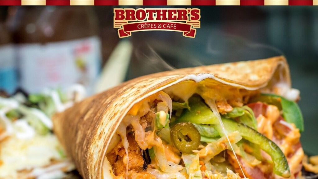 BROTHERS Crêpes & Café Crêpe Courbevoie - Dish Food Cuisine Sandwich wrap Kati roll