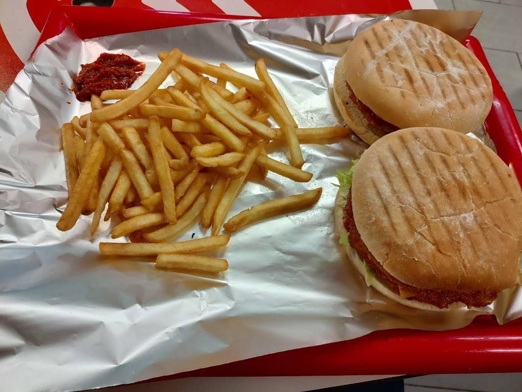 Wilson Kebab Burger Antibes - Dish Food Junk food French fries Fast food