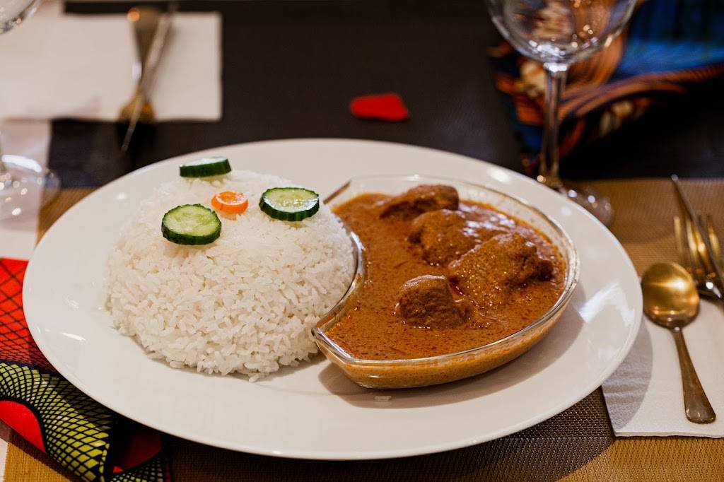 Ma Campagne Restaurant Africain Paris 11ème Paris - Food Tableware White rice Plate Ingredient