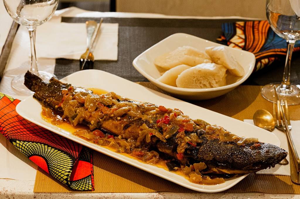 Ma Campagne Restaurant Africain Paris 11ème Paris - Food Tableware Ingredient Plate Stemware