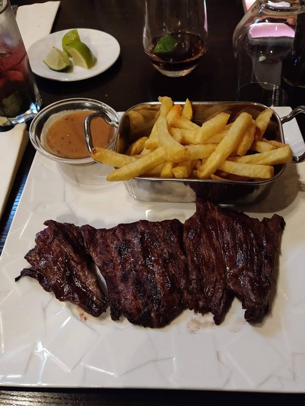 L'Argile | Restaurant Français Français Clichy - Dish Food Cuisine Steak frites French fries