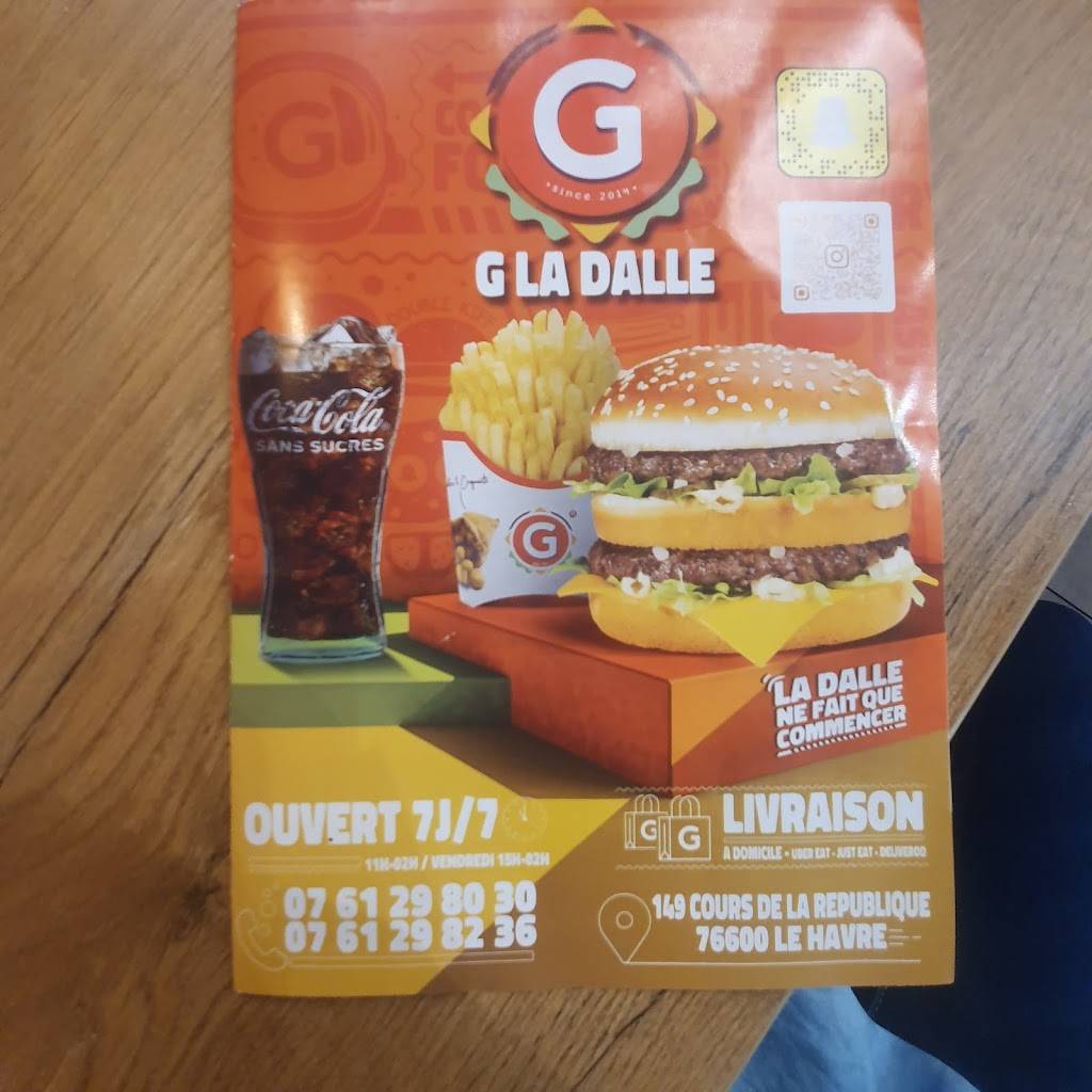 G LA DALLE - Le Havre Le Havre - Food Ingredient Bun Fast food Dish