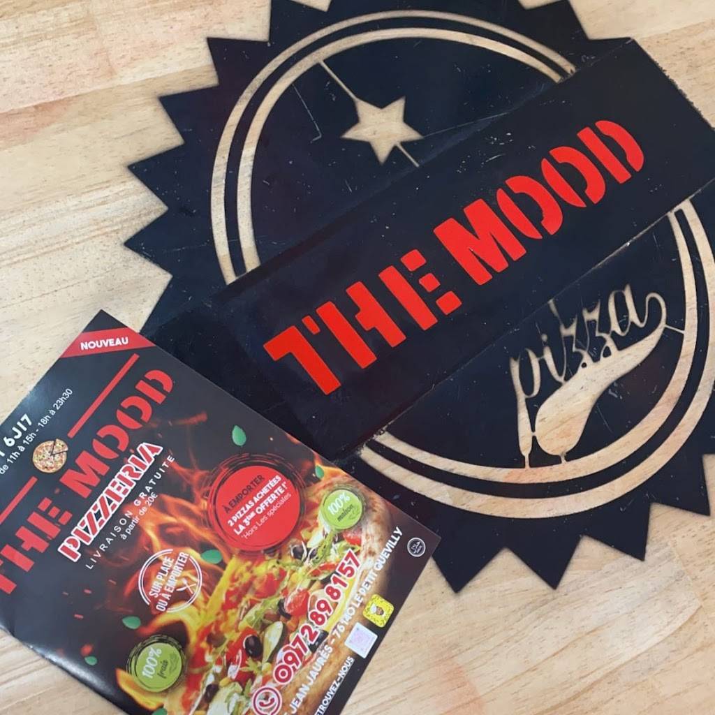 The Mood Pizzeria Le Petit-Quevilly - Food Font Publication Packaging and labeling Ingredient