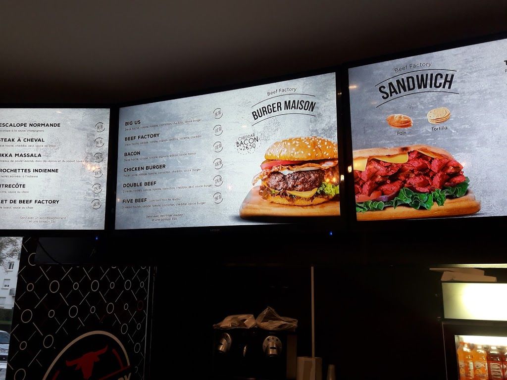 Beef factory Brasserie Goussainville - Fast food Food Dish Cuisine Whopper