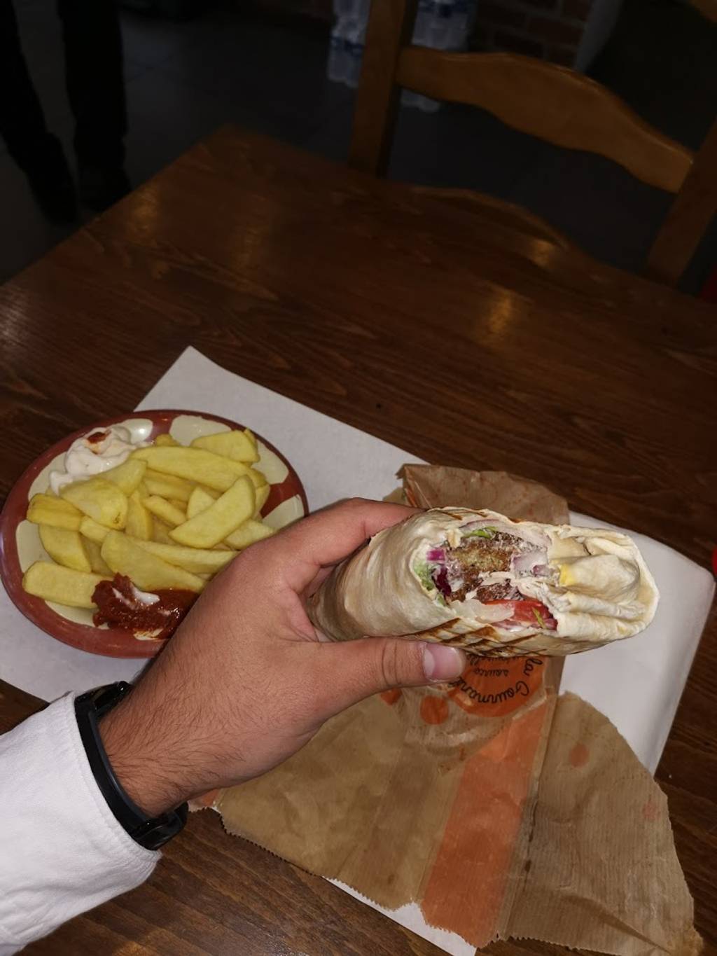 Le shawarma Grillades Antibes - Dish Food Cuisine Junk food Ingredient