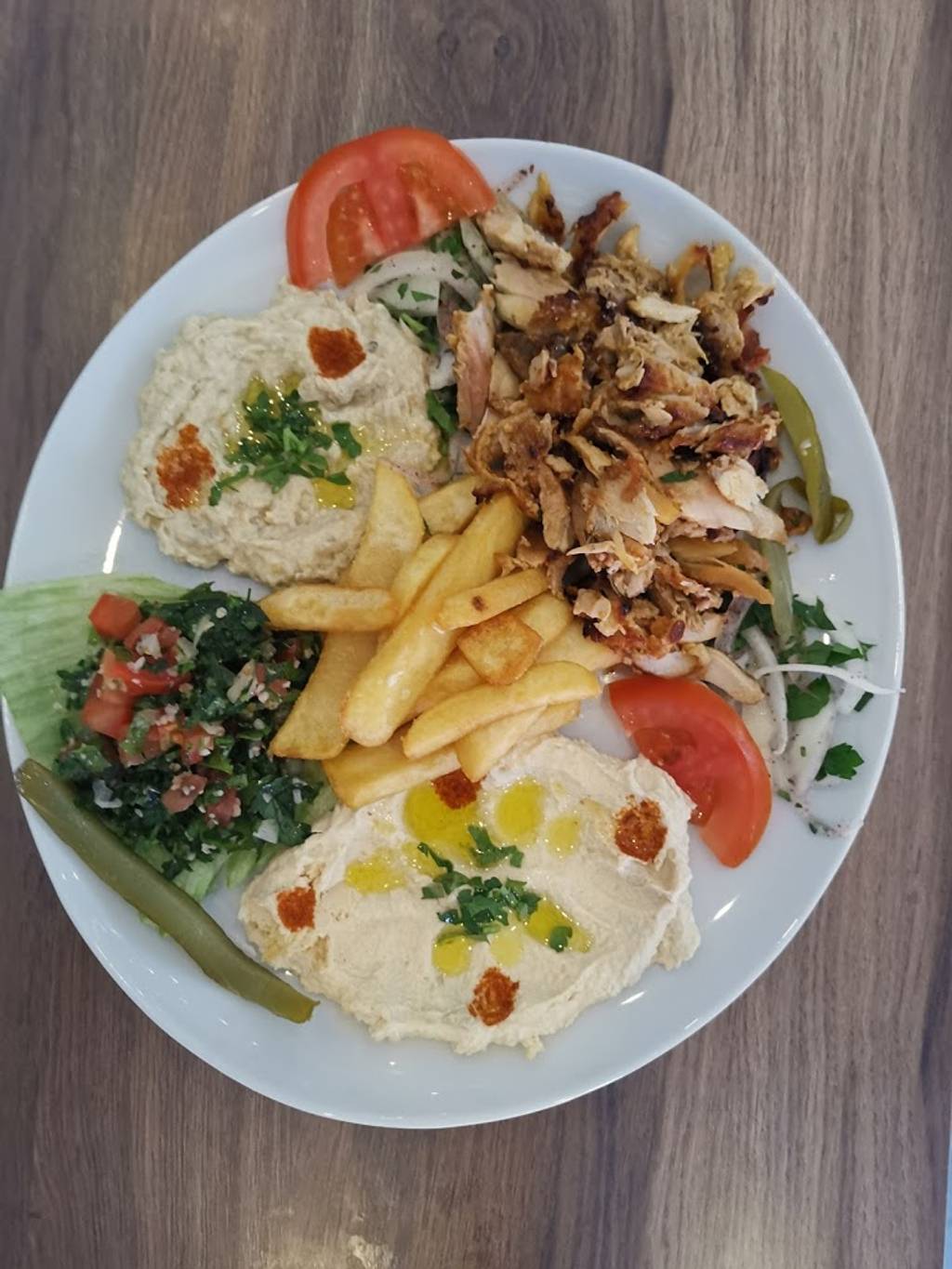 Le shawarma Grillades Antibes - Dish Food Cuisine Ingredient Brunch