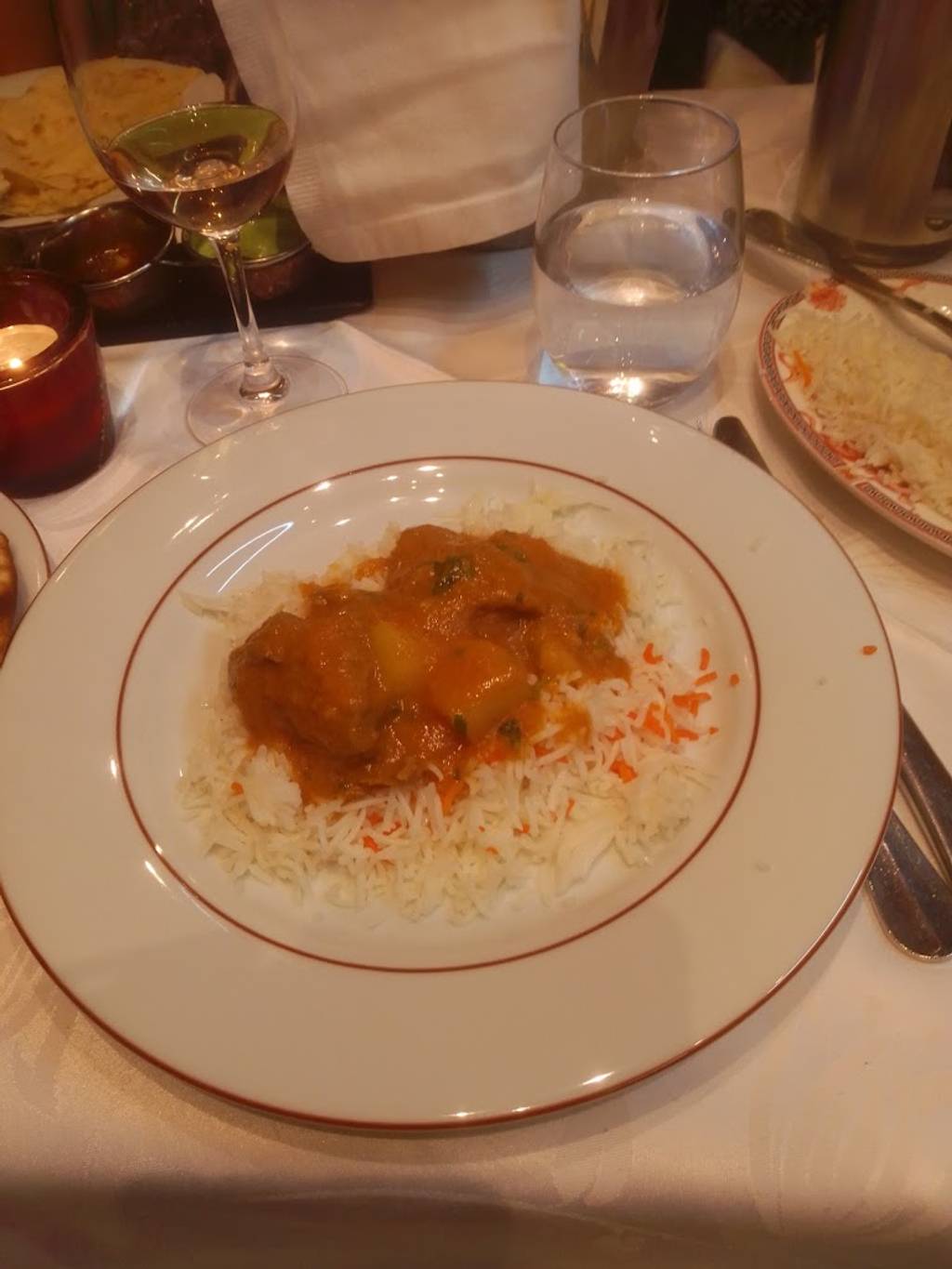 Kashmir Café Indien Montreuil - Dish Food Cuisine Ingredient White rice