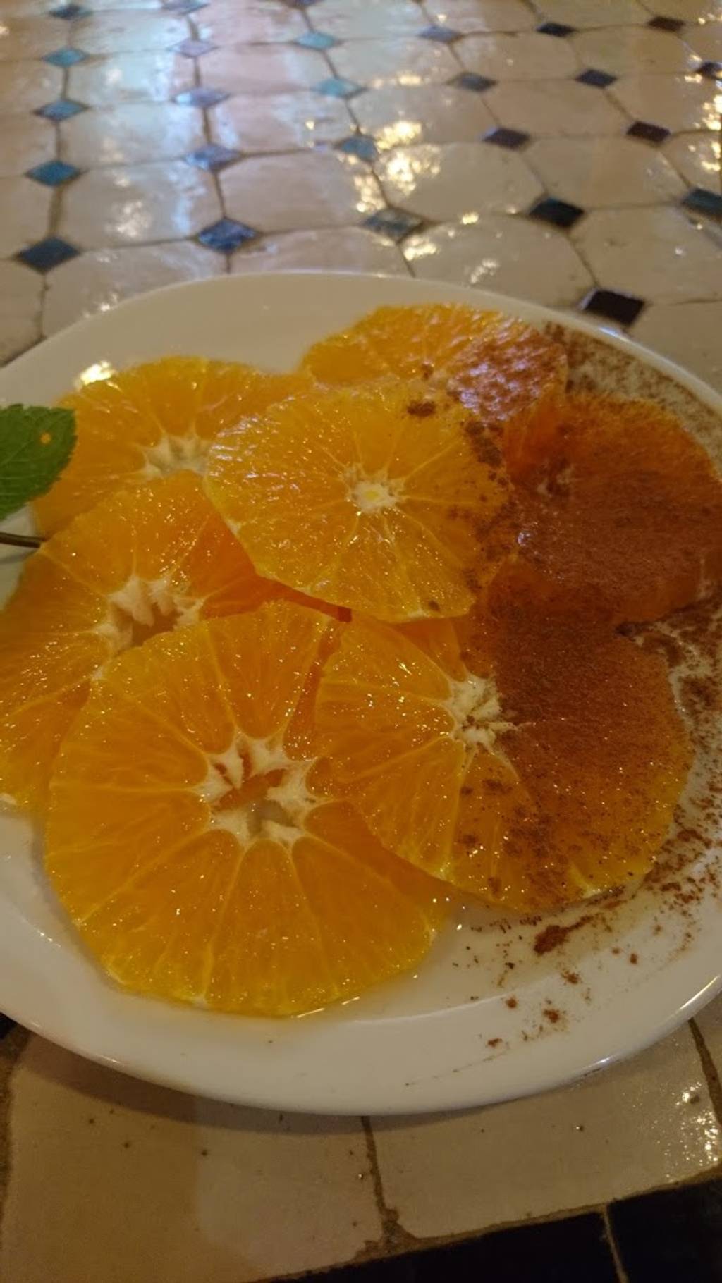 Restaurant la Fleur d'Oranger Maghreb Cannes - Food Cuisine Ingredient Clementine Dish