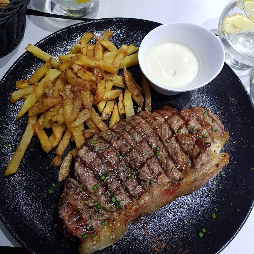 L'Authentique Brasserie Colomiers - Dish Food Cuisine Delmonico steak Flat iron steak