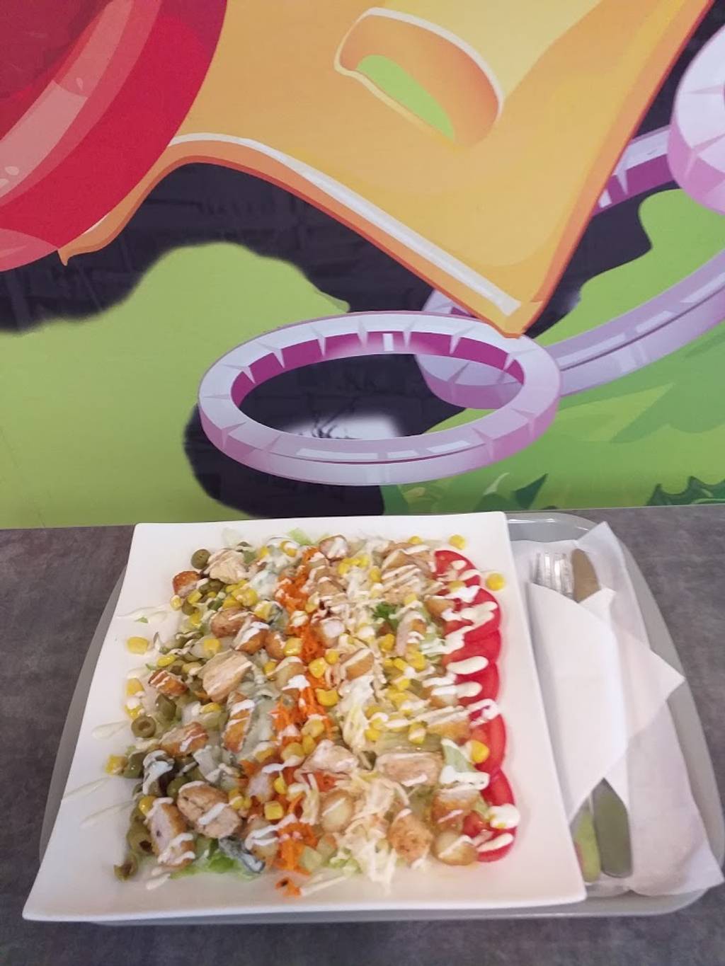 Tacos du Lycée Burger Chambéry - Food Dish Cuisine Salad Vegetarian food