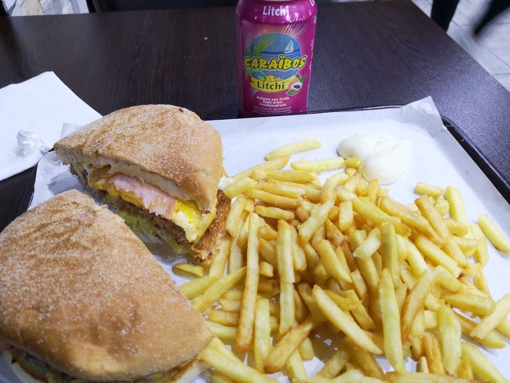 O'Cheese Naans Burger Torcy - Dish Food Cuisine Junk food French fries