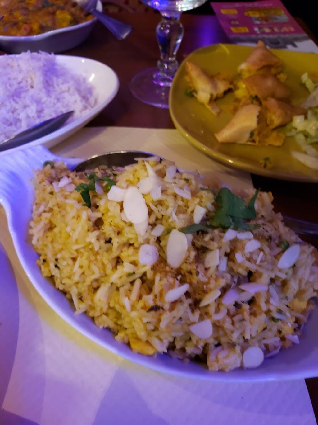 Shalimar - Restaurant Rouen Indien Rouen - Dish Food Cuisine Ingredient Steamed rice