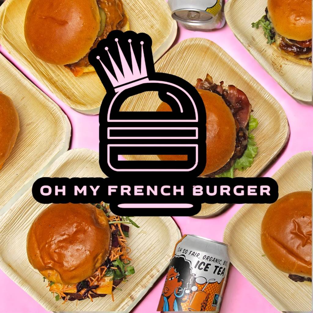 Oh My French Burger Paris - Food Tableware Dishware Plate Ingredient