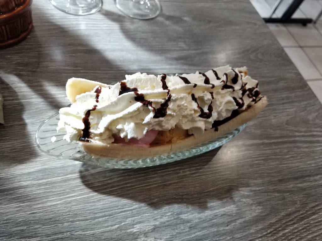 Restaurant Egée Grillades Montargis - Dish Food Cuisine Whipped cream Frozen dessert