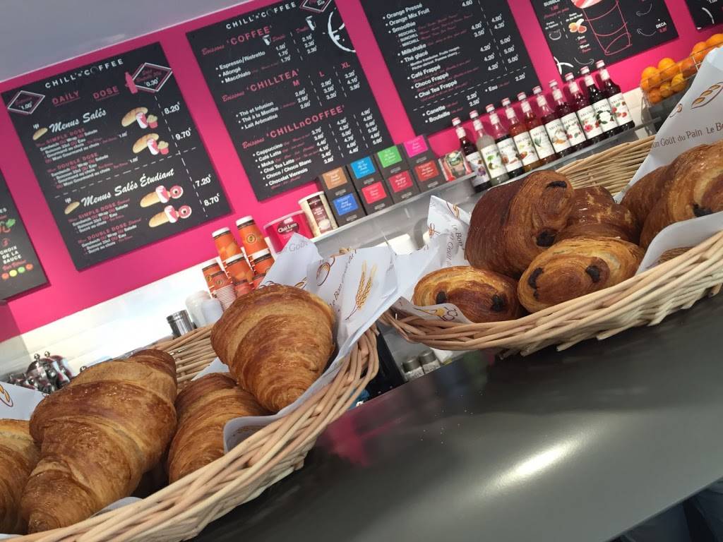 Le Chill' - La Défense Sandwich Courbevoie - Food Croissant Meal Bread Cuisine
