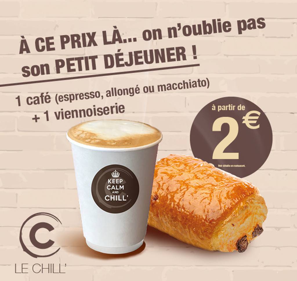 Le Chill' - La Défense Sandwich Courbevoie - Food Dish Coffee Drink Café au lait
