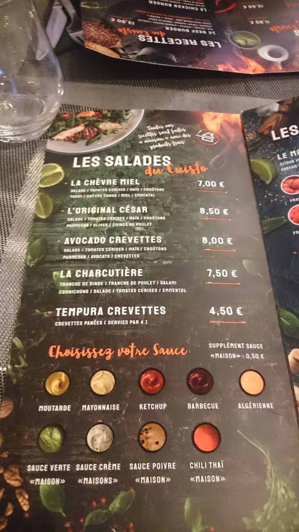 Cuisto braise Saint-Denis - Menu À la carte food Cuisine Food