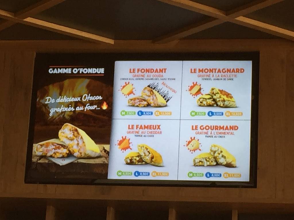 O'Tacos Plaisir Les Clayes Sous Bois Fast-food Les Clayes-sous-Bois - Advertising Food Display advertising Cuisine Fast food
