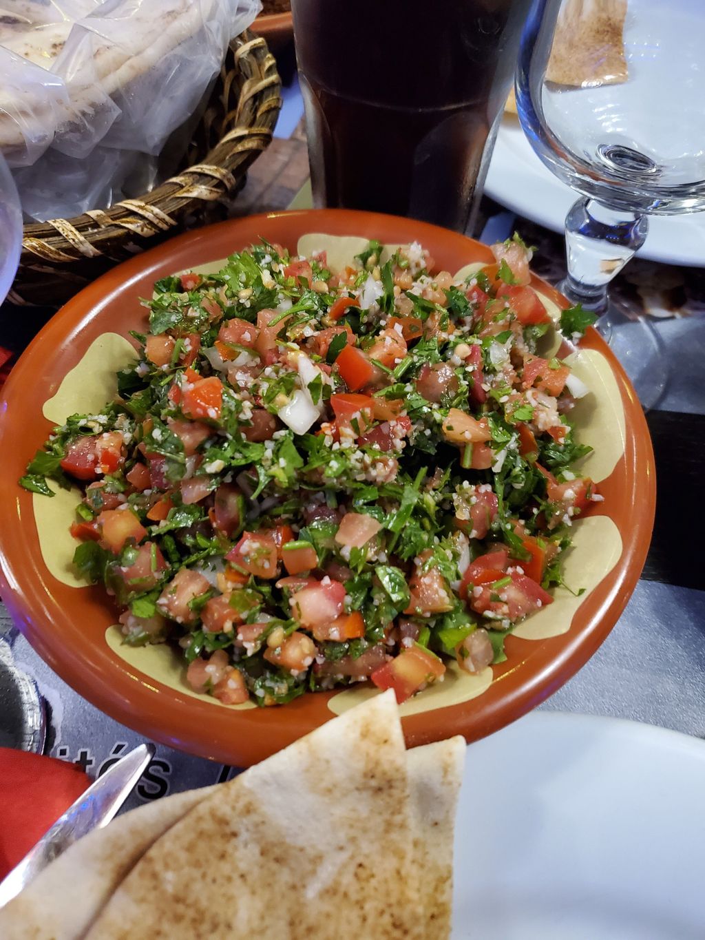Wadina Marseille - Dish Food Cuisine Pebre Salad