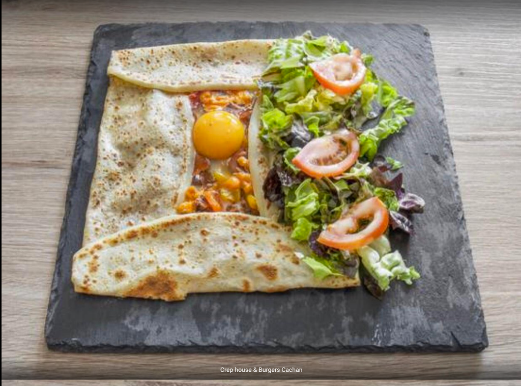 Burger & Cheese House Gaufre Cachan - Dish Food Cuisine Ingredient Flatbread