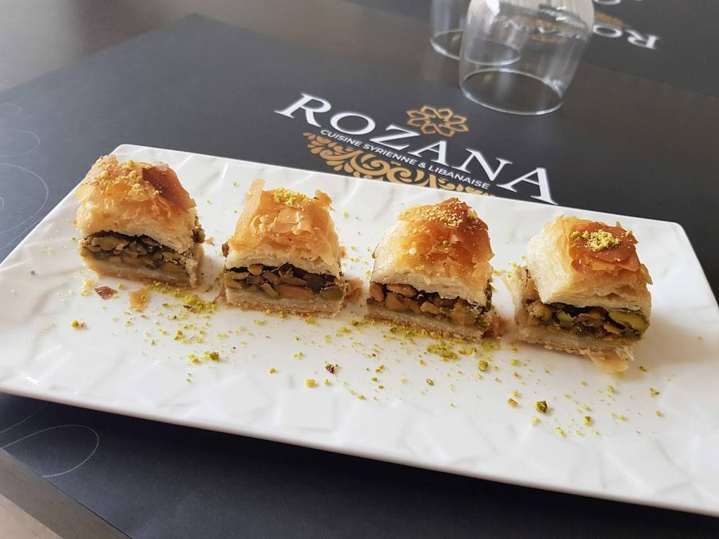 Rozana Restaurant Amiens - Dish Food Cuisine Baklava Ingredient