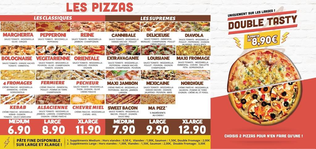 Rapizz pizza Fast-food Roubaix - Fast food Food Menu Food group Cuisine