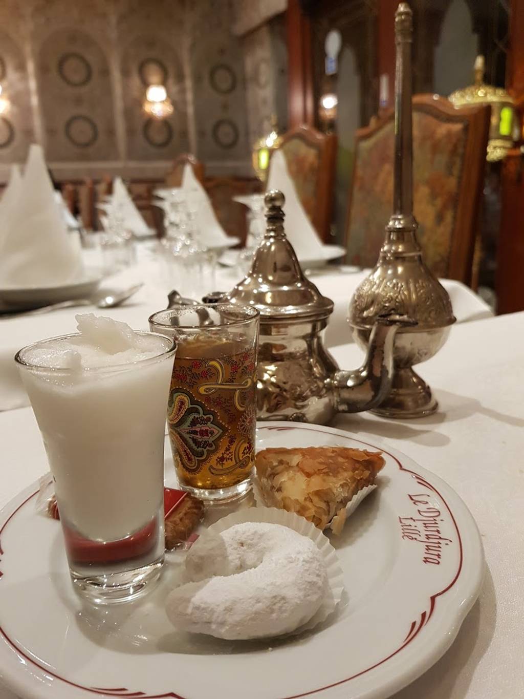 Le Djurdjura Maghreb Lille - Food Cuisine Dish Dessert Drink