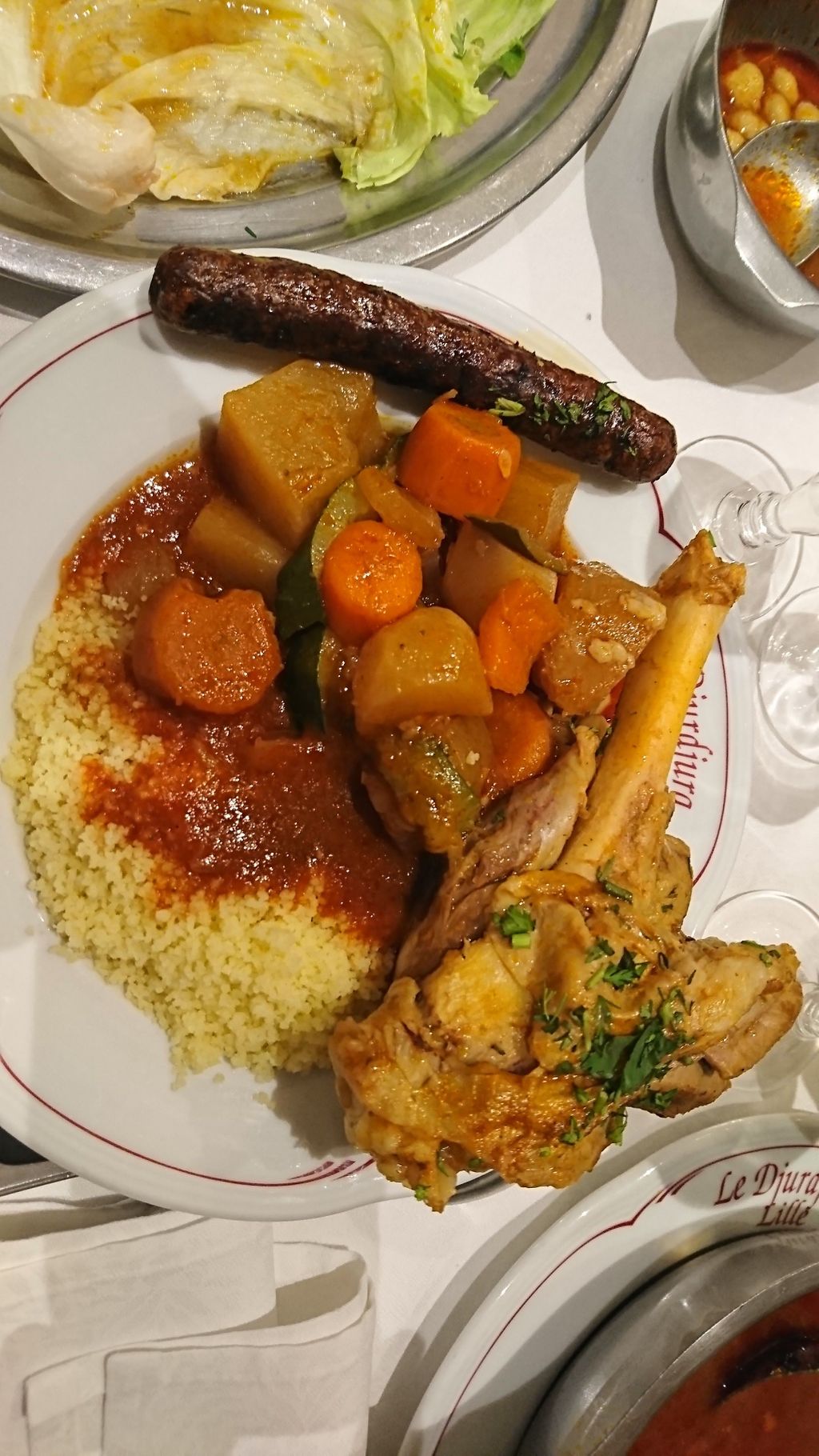 Le Djurdjura Maghreb Lille - Dish Cuisine Food Ingredient Couscous