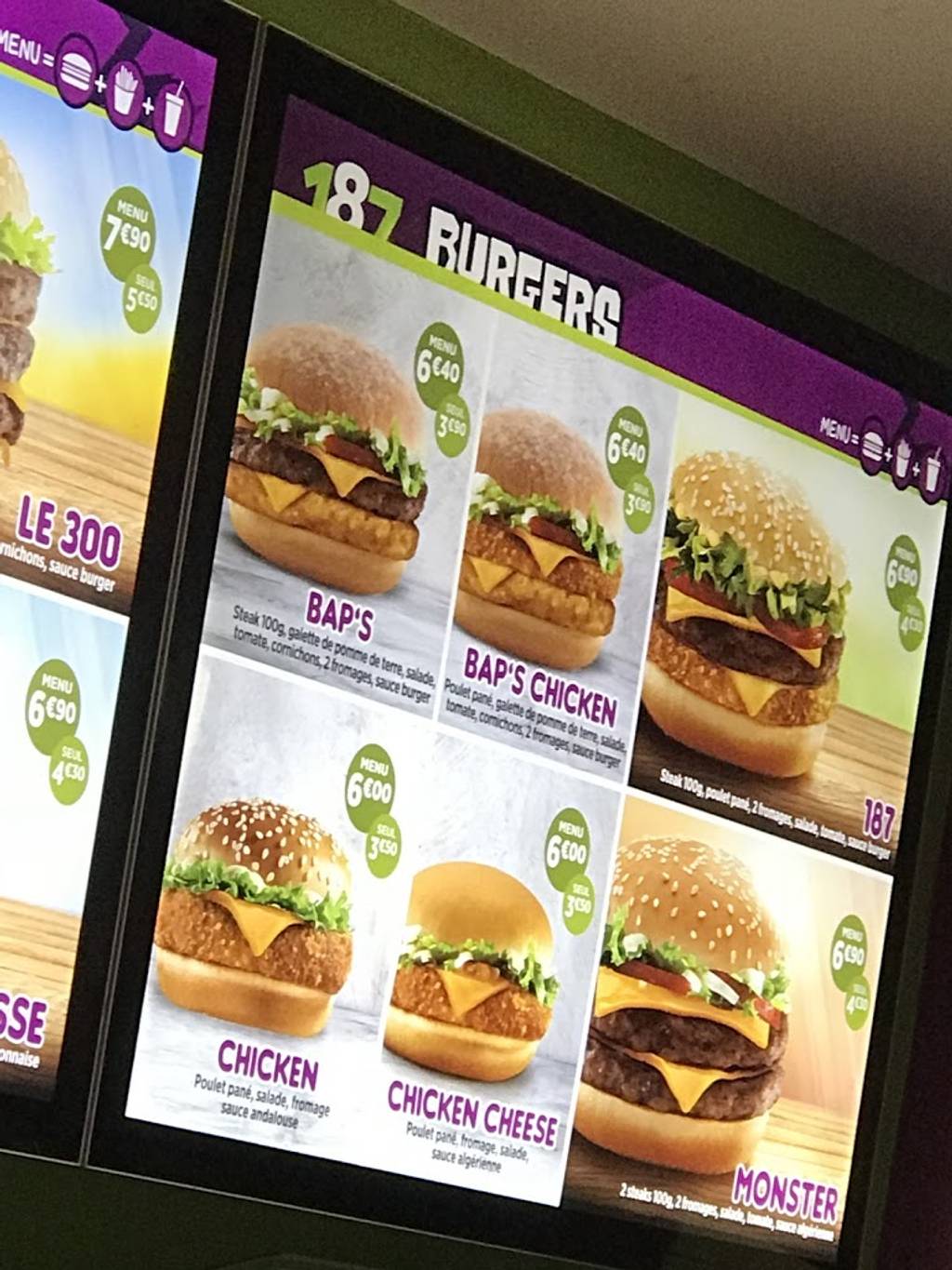 Le 187 - Mulhouse Burger Mulhouse - Hamburger Fast food Cheeseburger Advertising Big mac