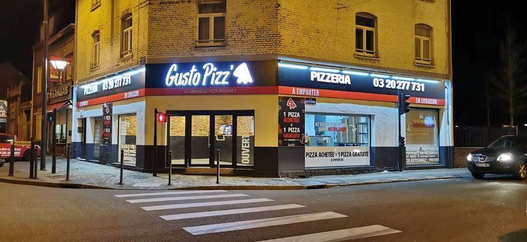 Gusto Pizz' - Roubaix Roubaix - Window Building Fixture Door Facade